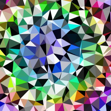 Arka plan çok renkli geometrik poligonal.