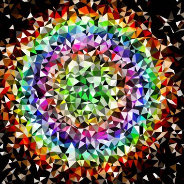 Arka plan çok renkli geometrik poligonal.