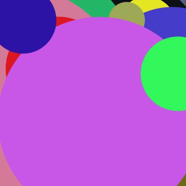 Daire geometrik güzel arka plan çok renkli desen.