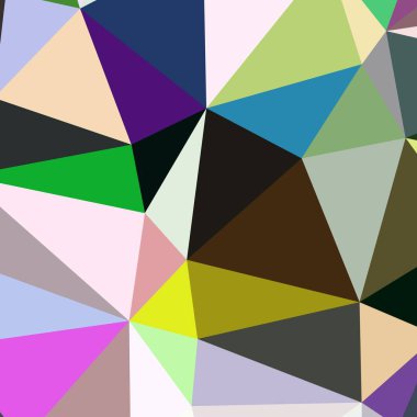 Arka plan çok renkli geometrik poligonal.