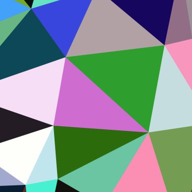 Arka plan çok renkli geometrik poligonal.