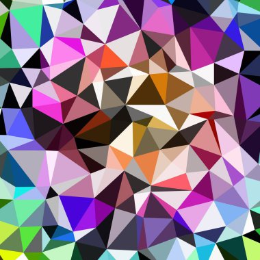 Arka plan çok renkli geometrik poligonal.