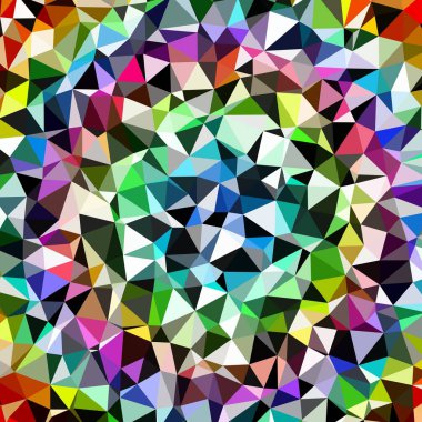 Arka plan çok renkli geometrik poligonal.