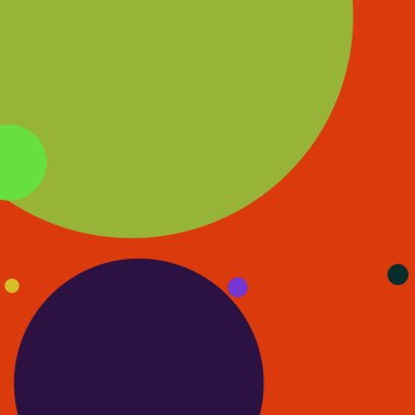 Daire geometrik güzel arka plan çok renkli desen.