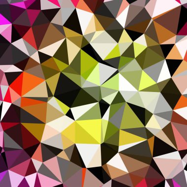 Arka plan çok renkli geometrik poligonal.