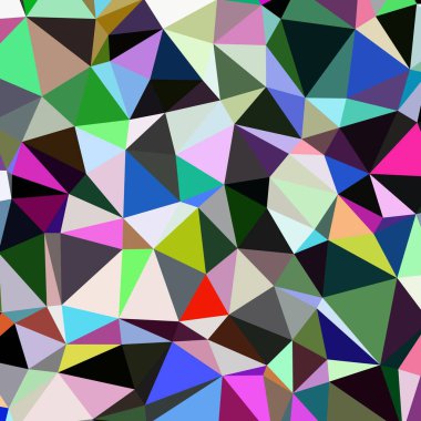 Arka plan çok renkli geometrik poligonal.