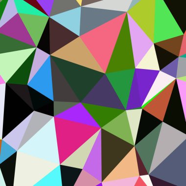 Arka plan çok renkli geometrik poligonal.