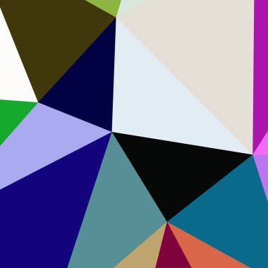 Arka plan poligonal sorunsuz üçgen renk desen.