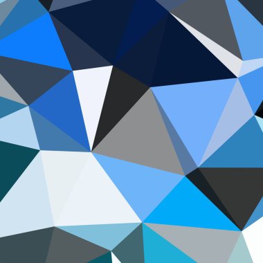 Arka plan çok renkli geometrik poligonal.