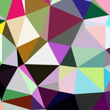 Arka plan çok renkli geometrik poligonal.