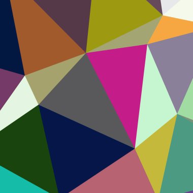 Arka plan çok renkli geometrik poligonal.