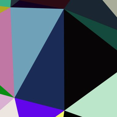 Arka plan çok renkli geometrik poligonal.