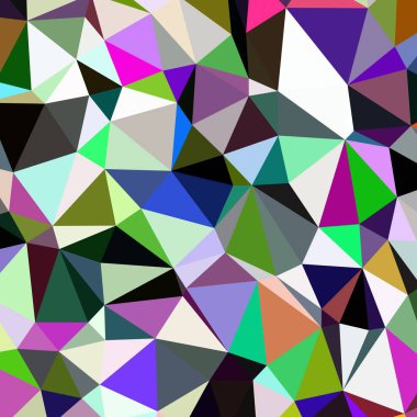 Arka plan çok renkli geometrik poligonal.