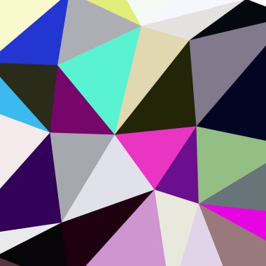 Arka plan çok renkli geometrik poligonal.