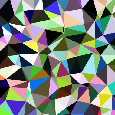 Arka plan çok renkli geometrik poligonal.