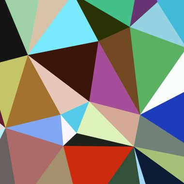 Arka plan çok renkli geometrik poligonal.