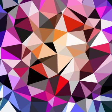 Arka plan çok renkli geometrik poligonal.