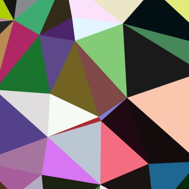 Arka plan çok renkli geometrik poligonal.