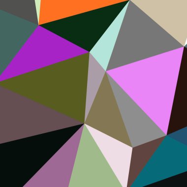 Arka plan çok renkli geometrik poligonal.