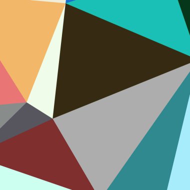 Arka plan çok renkli geometrik poligonal.