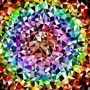 Arka plan çok renkli geometrik poligonal.