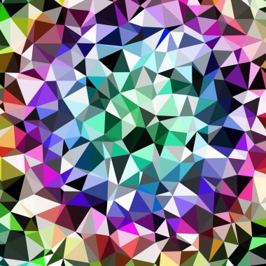 Arka plan çok renkli geometrik poligonal.