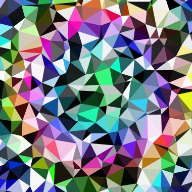 Harika geomeric soyut poligonal mozaik. Üçgen düşük poli arka plan. Çokgenler ile soyut geometrik arka plan. Bir üçgen oluşur origami tarzı desen