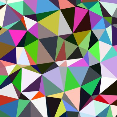 Arka plan çok renkli geometrik poligonal.