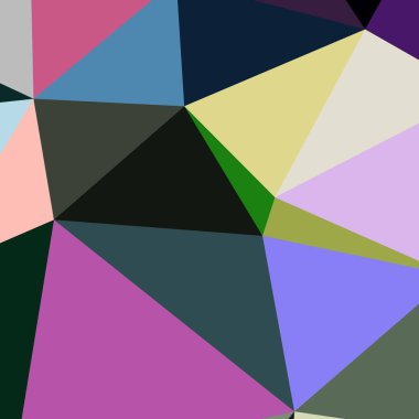 Arka plan çok renkli geometrik poligonal.