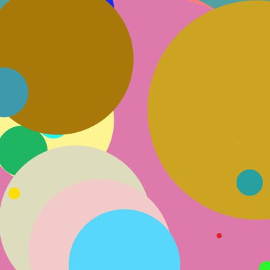 Daire geometrik şaşırtıcı arka plan çok renkli desen.