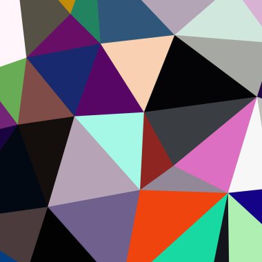 Arka plan çok renkli geometrik poligonal.