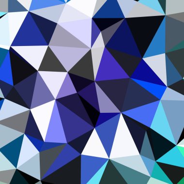 Arka plan poligonal sorunsuz üçgen renk desen.