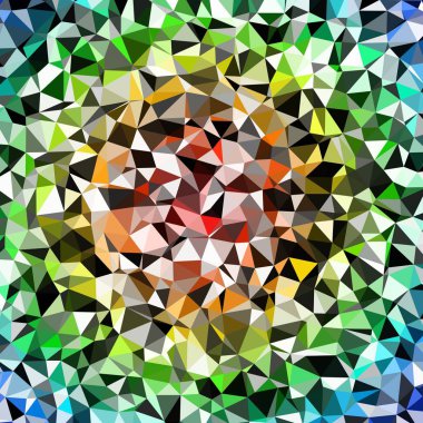 Arka plan çok renkli geometrik poligonal.