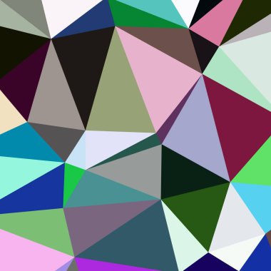 Arka plan çok renkli geometrik poligonal.