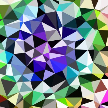 Arka plan çok renkli geometrik poligonal.