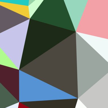 Arka plan çok renkli geometrik poligonal.