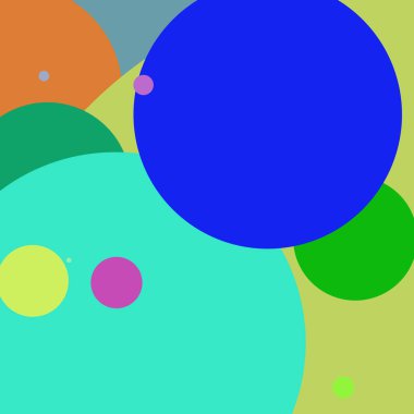 Daire geometrik büyük arka plan çok renkli desen.