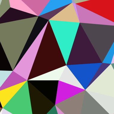 Arka plan çok renkli geometrik poligonal.