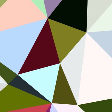 Arka plan poligonal sorunsuz üçgen renk desen.