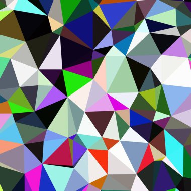 Arka plan çok renkli geometrik poligonal.