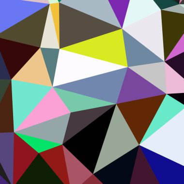 Arka plan çok renkli geometrik poligonal.