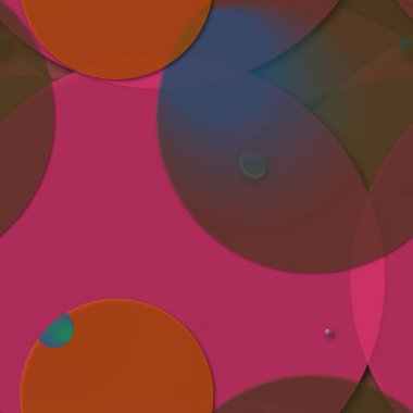 Arka plan çok renkli daire geometrik desen sorunsuz.