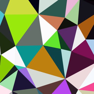 Arka plan çok renkli geometrik poligonal.