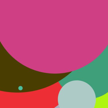 Daire geometrik büyük arka plan çok renkli desen.