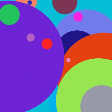 Daire geometrik güzel arka plan çok renkli desen.