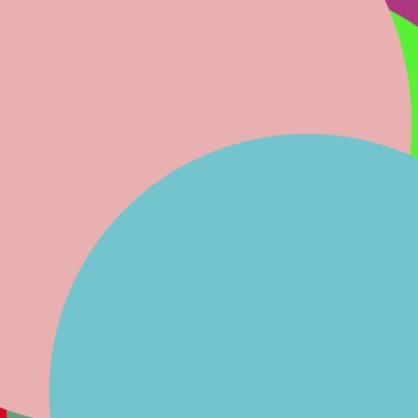 Daire geometrik şaşırtıcı arka plan çok renkli desen.