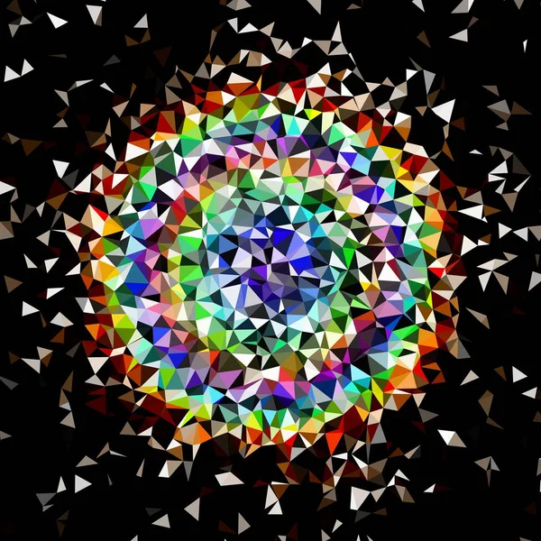 Arka plan çok renkli geometrik poligonal.