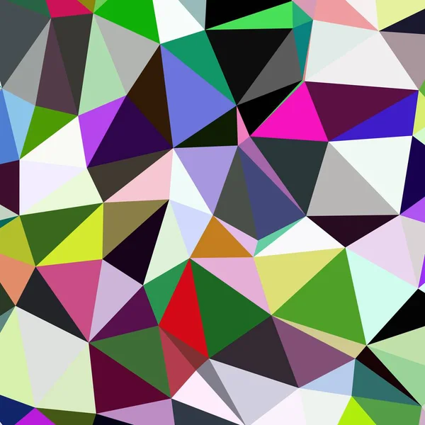 Abstract Background Multicolor Geometric Poligonal — Stock Photo, Image