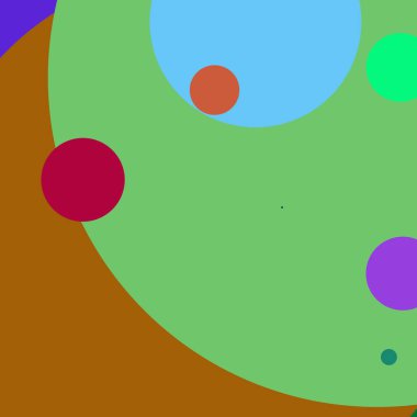 Daire geometrik güzel arka plan çok renkli desen.