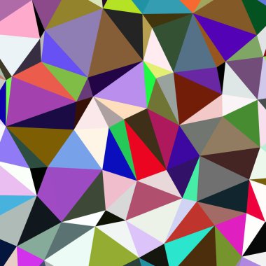 Arka plan çok renkli geometrik poligonal.